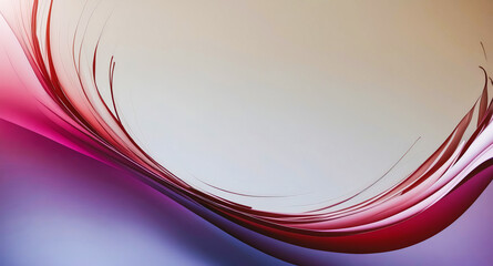 Wall Mural - Abstract Red and Purple Swirls