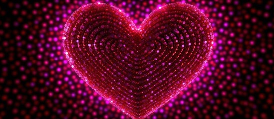 Glittering Heart of Love