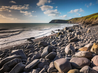 beach and rocks