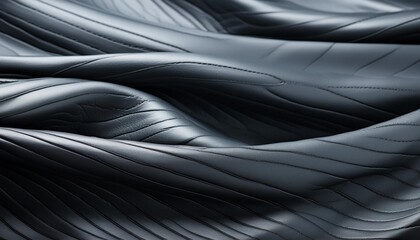 Wall Mural - black wavy skin as a background black background