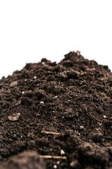 Poster - Two mounds of dirt stacked together