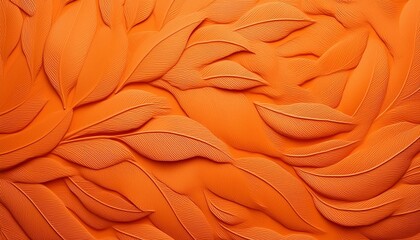 Wall Mural - orange abstract textured background for summer or autumn