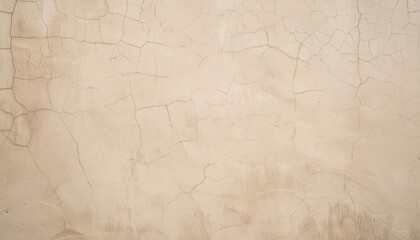 Wall Mural - cream concrete wall texture background for interiors or outdoor exposed surface polished distress