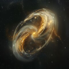 Wall Mural - highlight ancient stars inhabiting the halo of a galaxy providing clues to its formation and evoluti