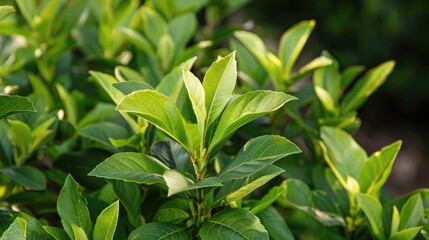 A shrub with attractive foliage