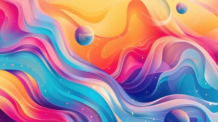 Poster - A background that is abstract