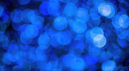 blue bokeh abstract background