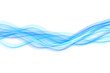 © irham - abstract blue line streak wave effect