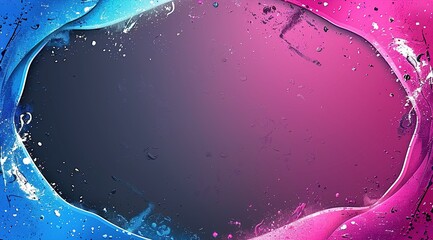 Sticker - abstract background with space