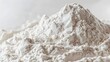 © Farid - Heap of flour on white background.