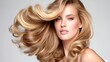 © Oranee  - Full blowout with maximum volume, styled with loose, cascading curls for a glamorous.