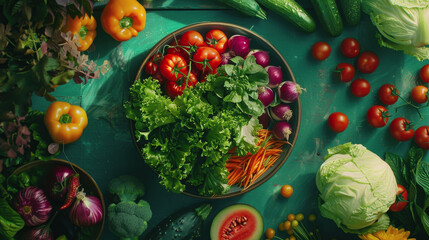 World Vegetarian Day. a variety of vegetables. fresh ripe vegetables