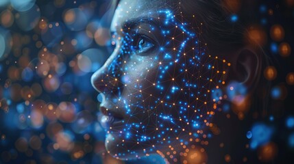 Poster - Digital Face in a Network of Light