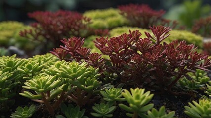 Chinese stonecrop known as Sedum tetractinum in Latin.