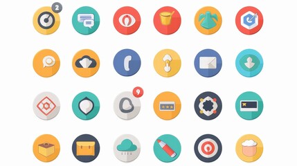 Sticker - Discuss the role of icons in improving website navigation.