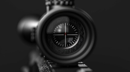 Poster - A close-up of a watch on a black background, ideal for use in product photography or as a design element