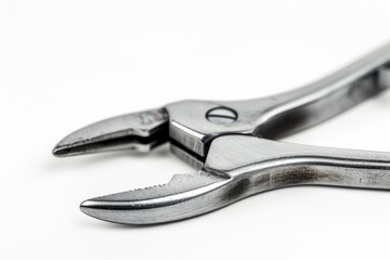 Poster - A pair of pliers placed on a clean and white surface
