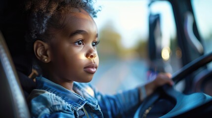 Sticker - child in car