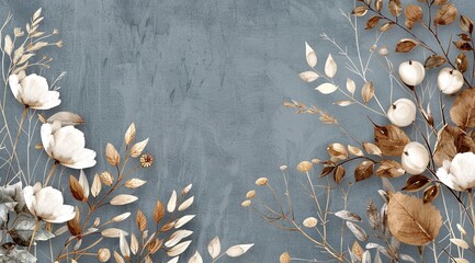 Wall Mural - background with eggs