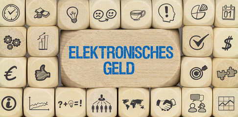 Sticker - Elektronisches Geld	