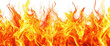 © NightTampa - Dynamic flames and heat waves isolate on transparent background, cutout, png