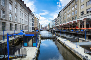 Channel in Hamburg