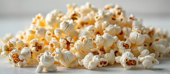 Canvas Print - A Heap of Buttery Popcorn