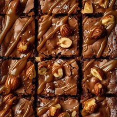 Wall Mural - chocolate and nuts