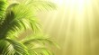 © AA - palm leaves background