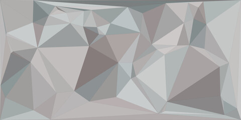 Abstract grey geometric triangle background. Vector Illustration.