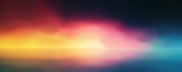 Wall Mural - blurred dark shades gradient background generative ai
