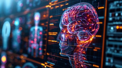 Poster - An infographic showcasing various applications of artificial intelligence in different fields.