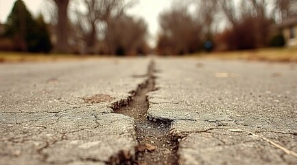 Poster - car on the road