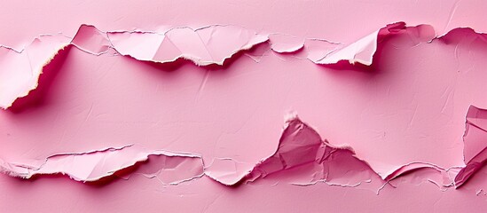 Leinwandbilder - Texture of pink paper surface providing copy space image