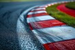© Gustav - Race Track Detail - Red and White Curb