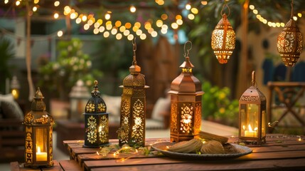 Poster - Share your favorite Eid al-Fitr decorations and how they enhance the celebration.