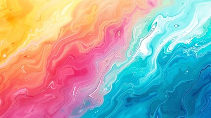 Wall Mural - Gradient mixed colorful background