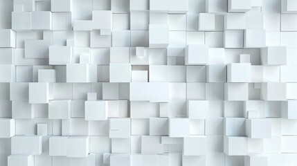 Poster - Cubes background with lines