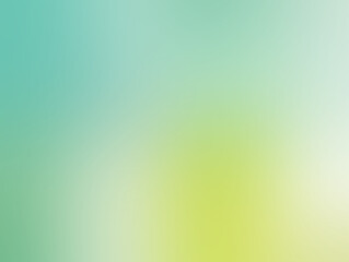 Abstract green blue gradient background with copy space text for modern, minimalist, and nature design.