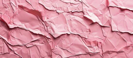 Leinwandbilder - Texture of pink paper surface providing copy space image