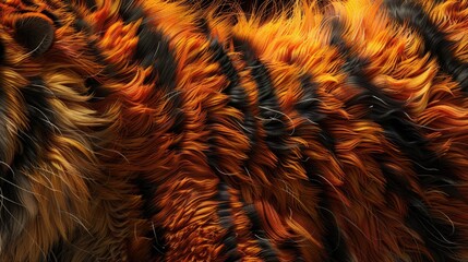 Poster - tiger fur texture