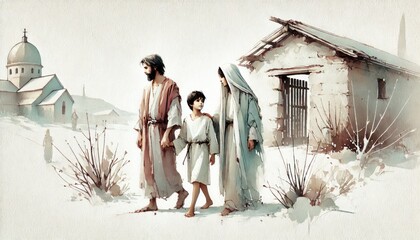 When Jesus was twelve, he went back to Nazareth, and lived in submission to his parents. Luke 2:40-52