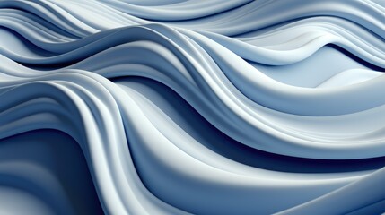 Three dimensional render of wavy pattern. waves abstract background texture