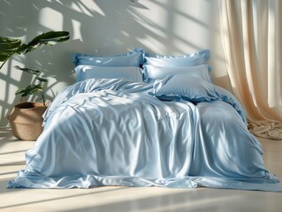 Wall Mural - bed with pillows