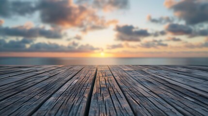 Canvas Print - Sunset Over the Ocean