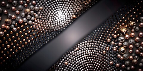 A black and gold background with a white line in the middle