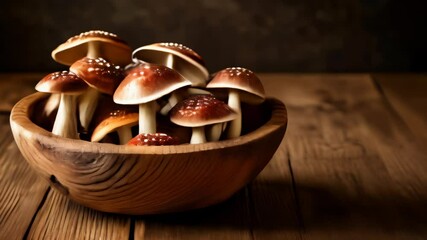 Sticker -  Autumn harvest in a rustic bowl