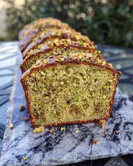 Wall Mural - Pistachio Lemon Breakfast Bread