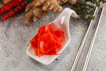 Sticker - Gurmet marinated ginger root spicy