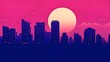 © SubRosa - minimalistic background city themed